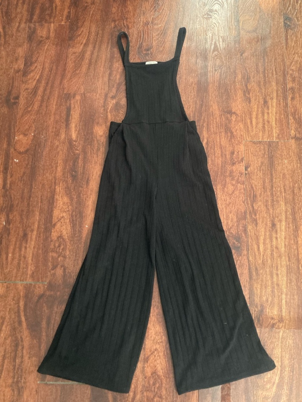 Black jumpsuit with pockets